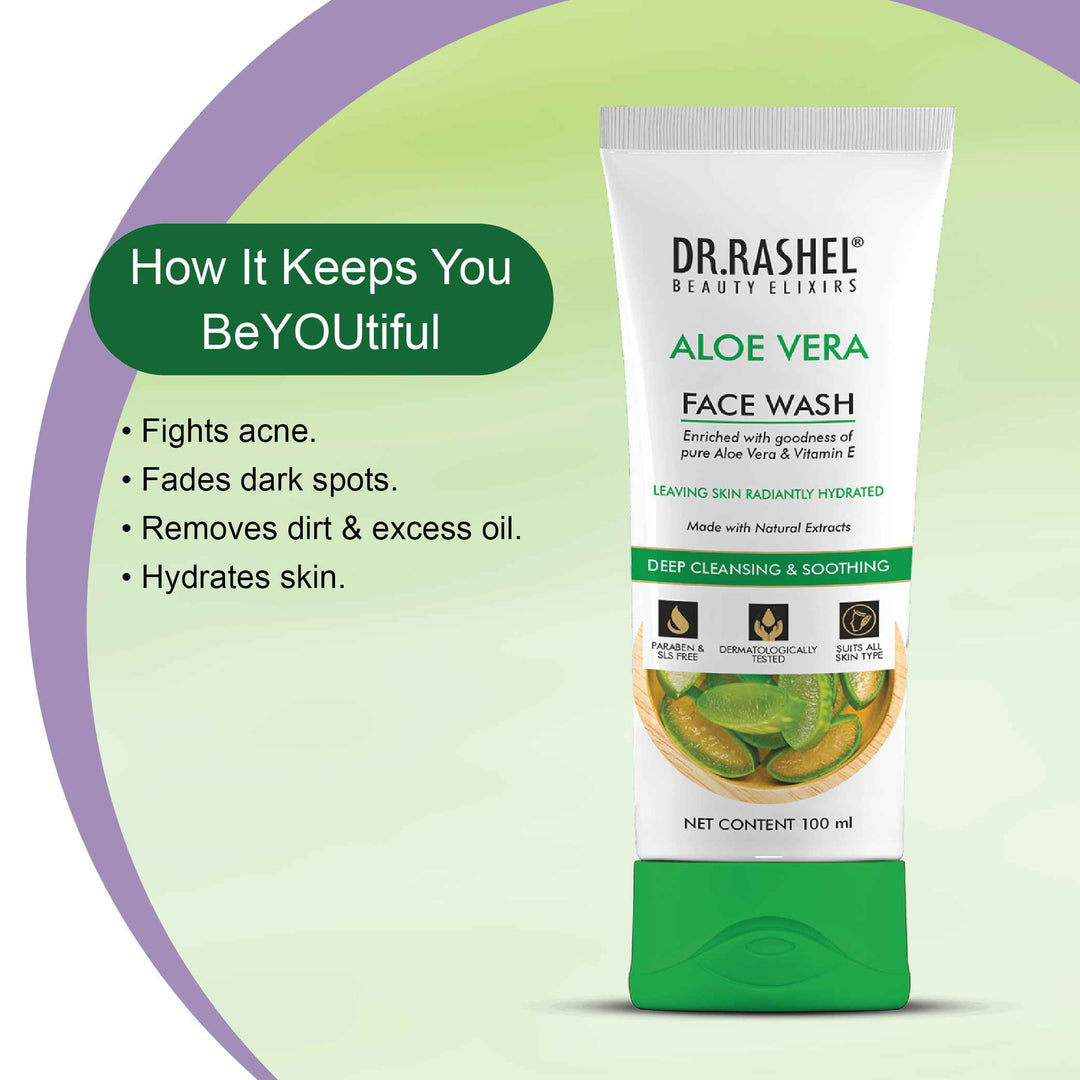 Aloe Vera Face Wash|DR.RASHEL