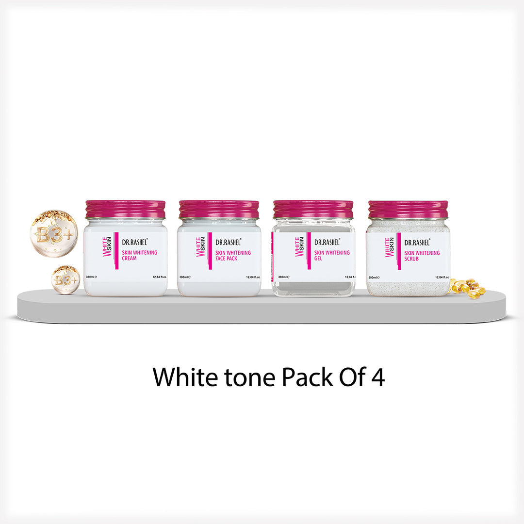 White Tone Pack Of 4|Dr Rashel