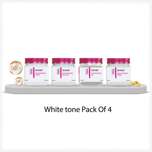 White Tone Pack Of 4|Dr Rashel