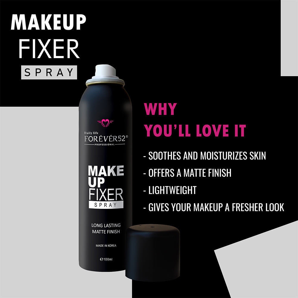 Makeup Fixer Spray Long lasting and Matte Finish