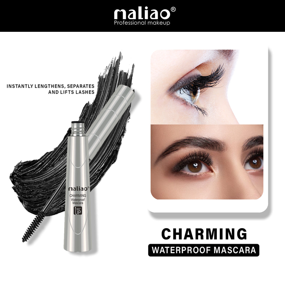 Maliao Charming Waterproof Mascara