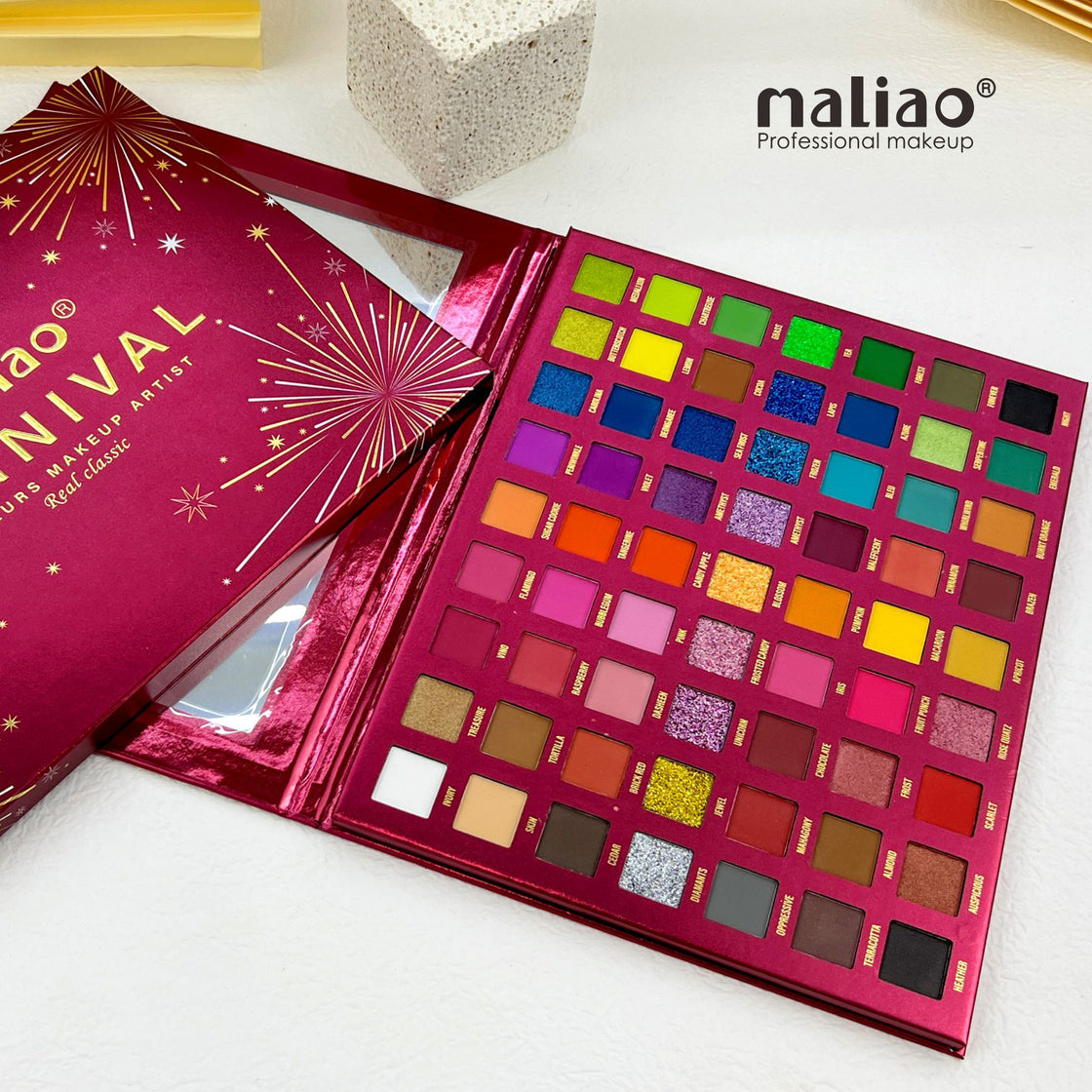 Maliao Carnival Couleurs Makeup Artist Palette