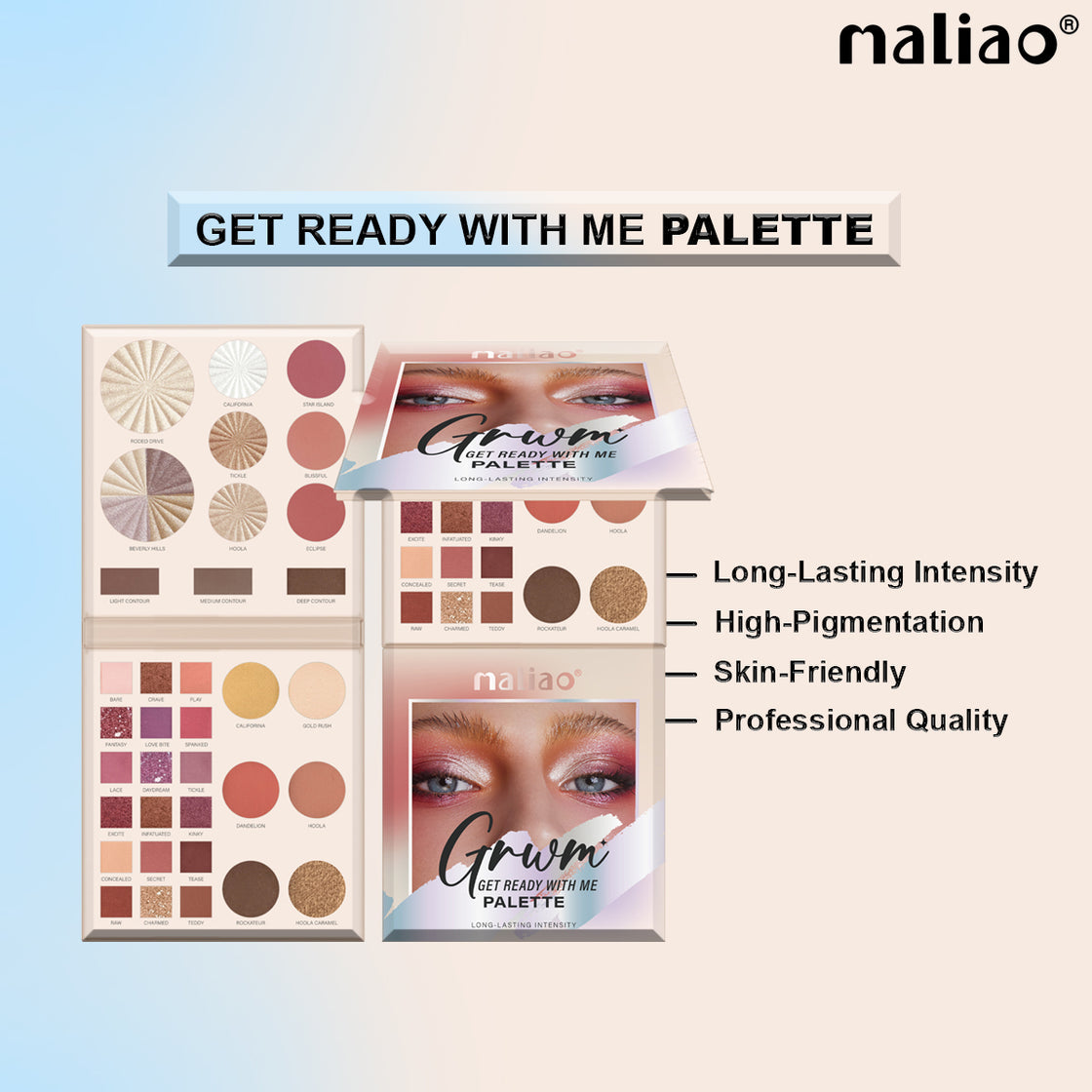 Maliao Get Ready With Me Eyeshadow Palette