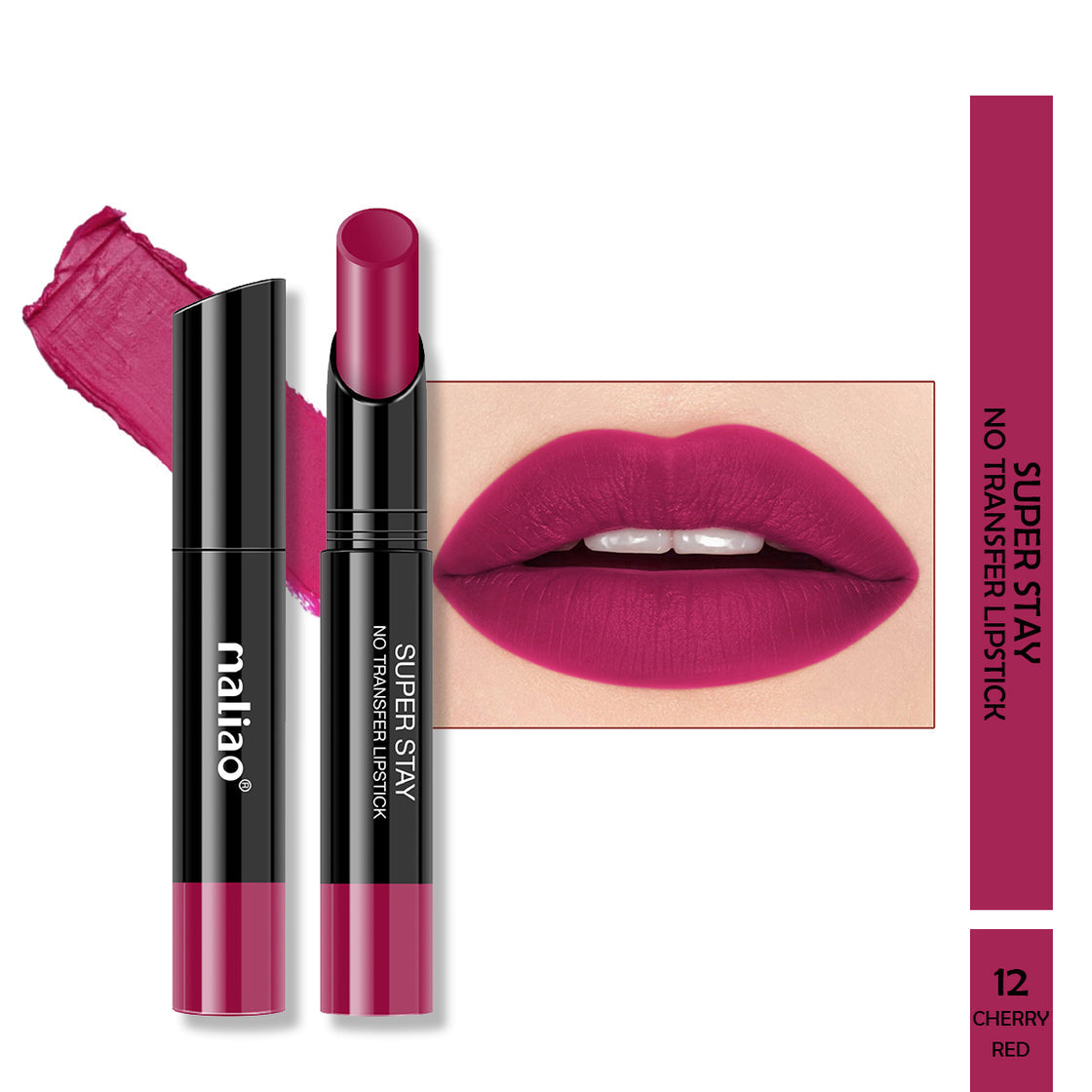 Maliao Super Stay Creamy Matte Non Transfer Lipstick