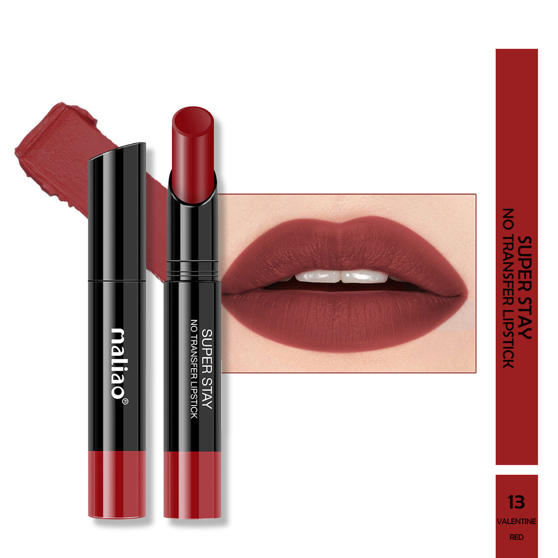 Maliao Super Stay Creamy Matte Non Transfer Lipstick