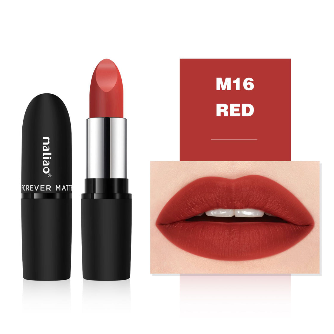 Maliao Forever Matte Lipstick - Waterproof Elegance That Lasts All Day