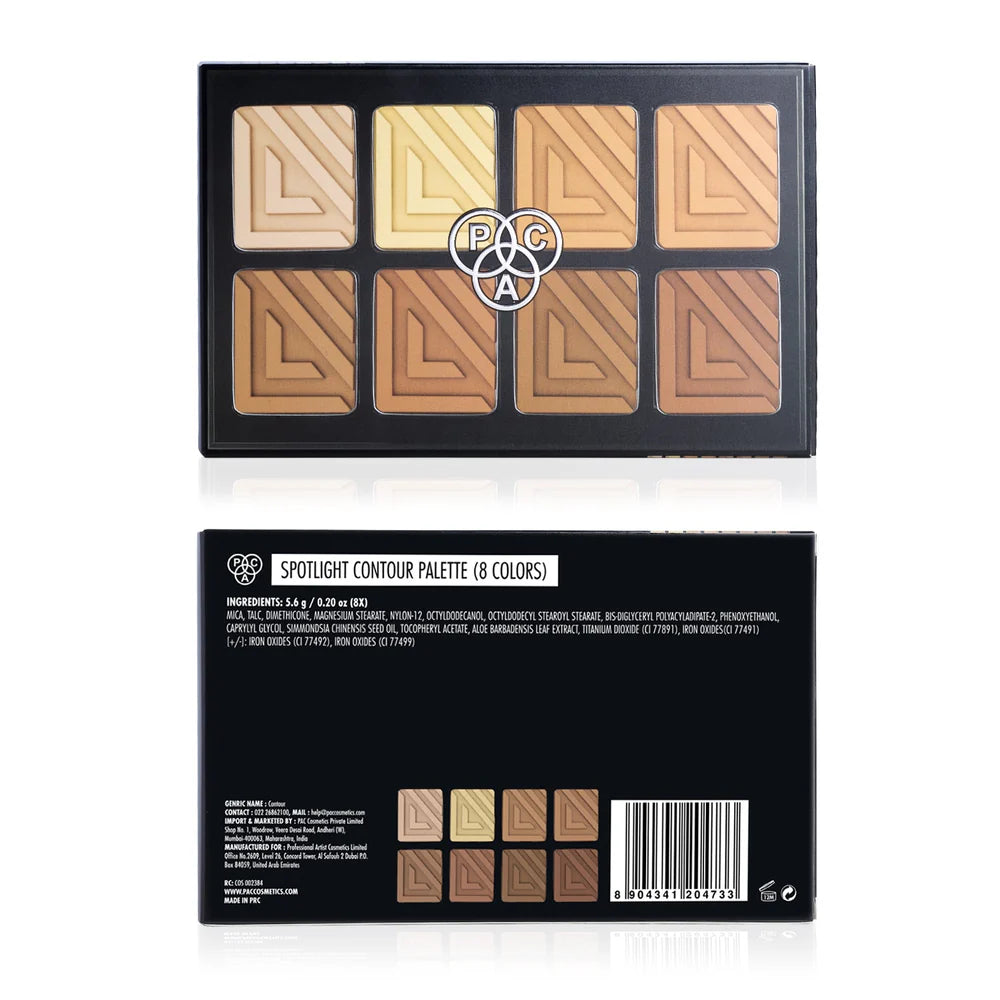 Pac spotlight contour palate 8 colors