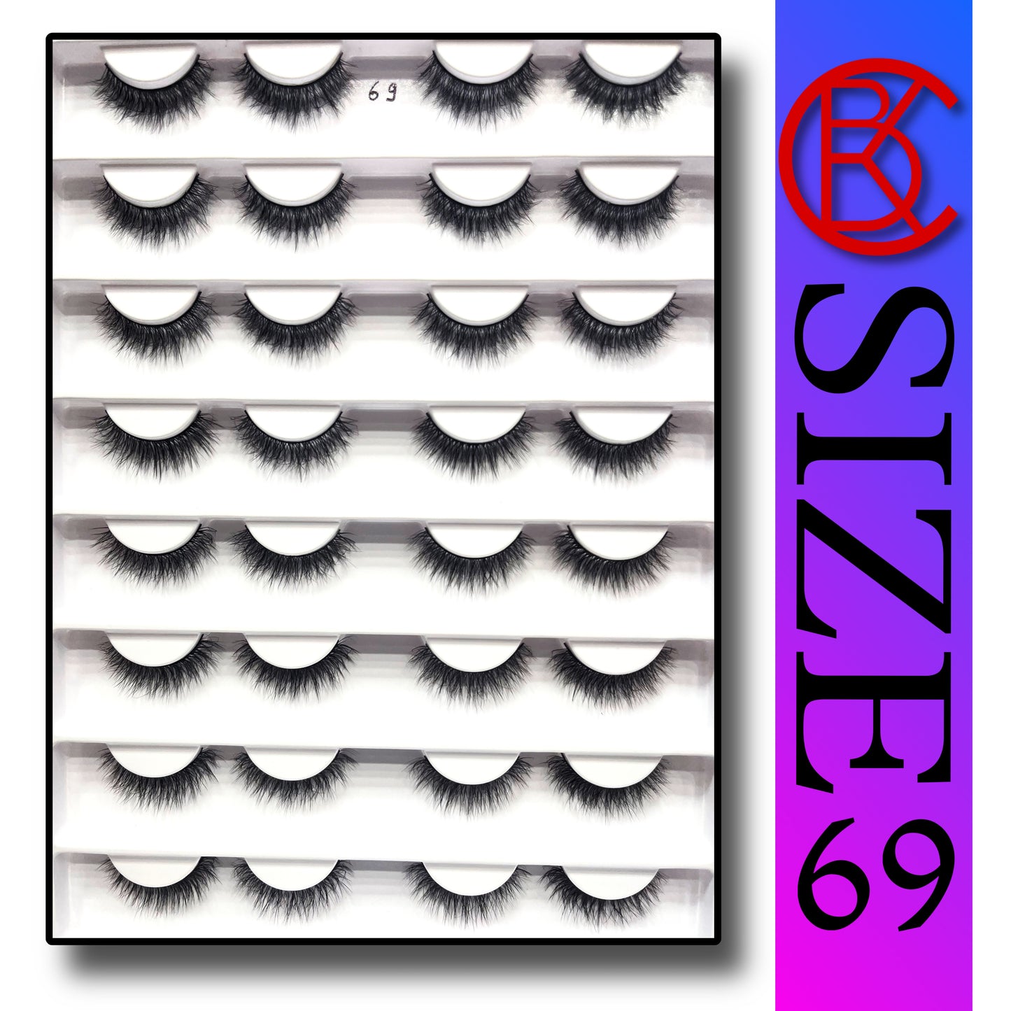 Khushi Mink Hair Lashes 16 Pair Set