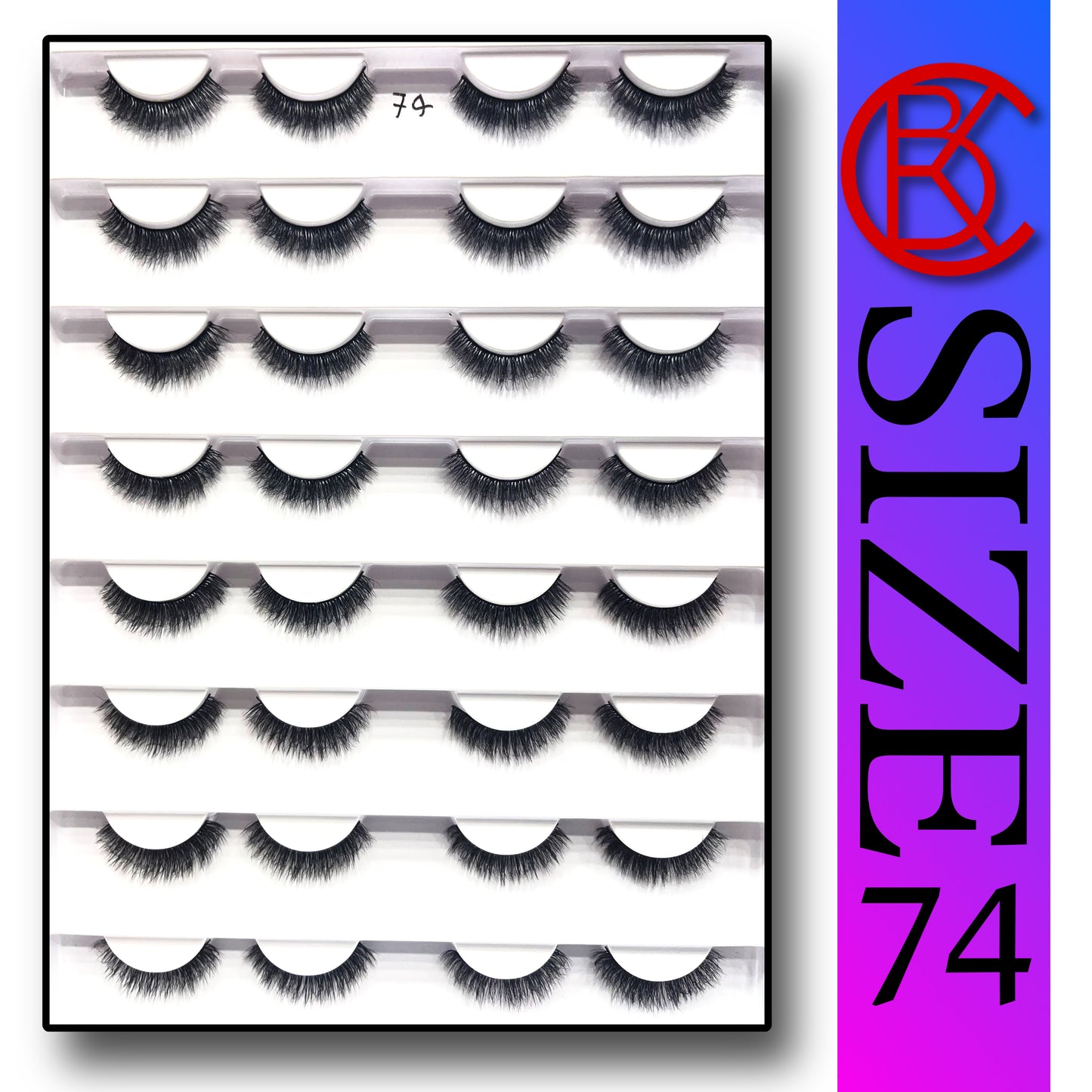 Khushi Mink Hair Lashes 16 Pair Set