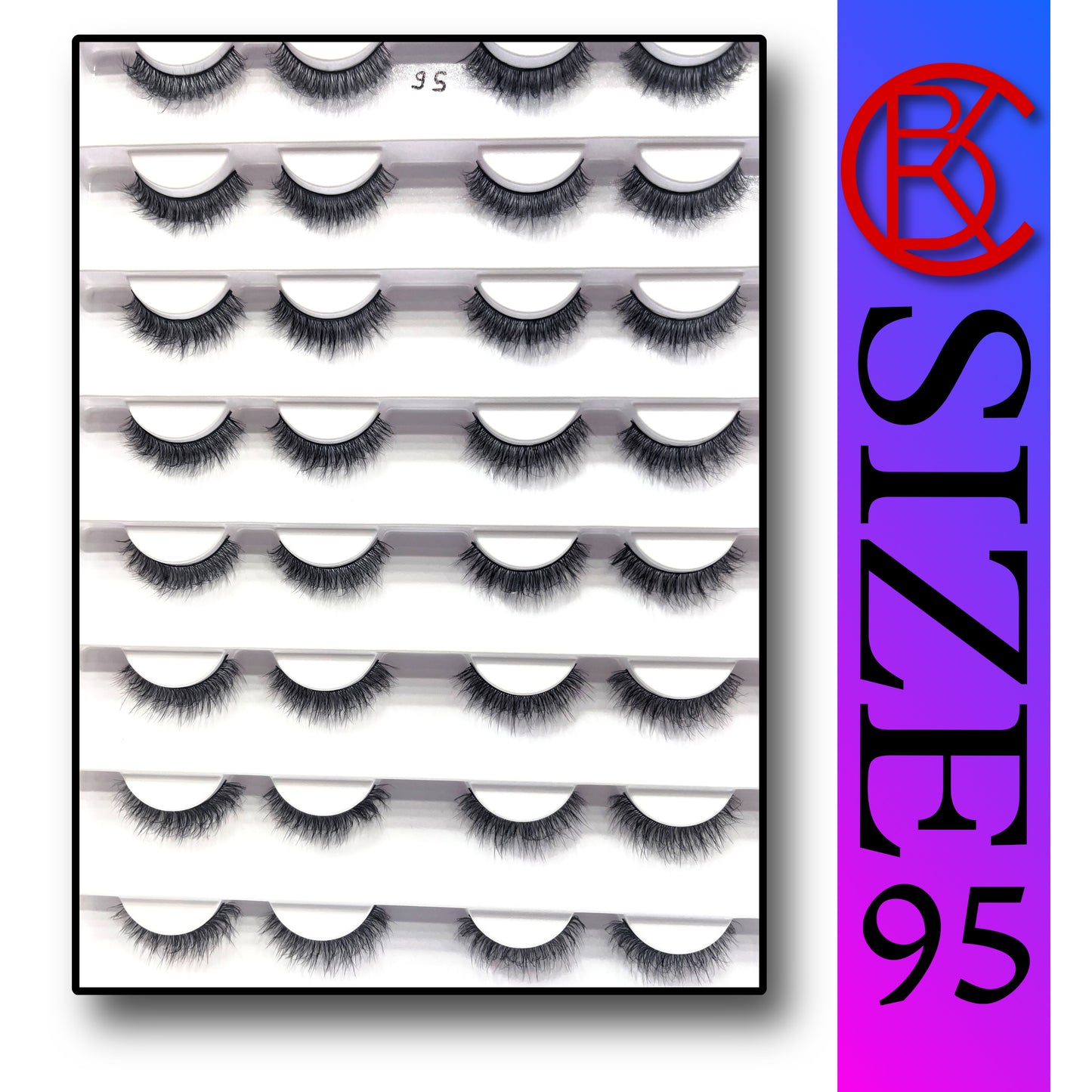 Khushi Mink Hair Lashes 16 Pair Set