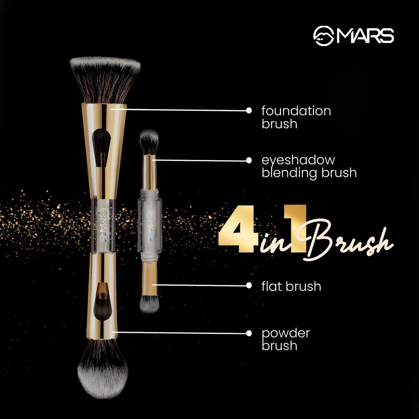 Mars 4in1 Travel Brush