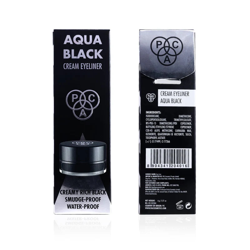 Pac Aqua Black cream Eyeliner