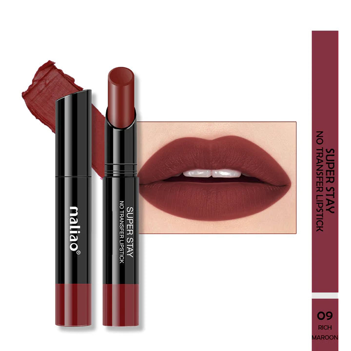 Maliao Super Stay Creamy Matte Non Transfer Lipstick